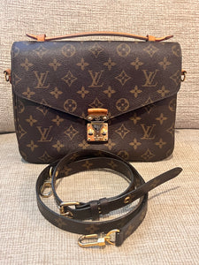 Louis Vuitton Pochette Metis Monogram Crossbody Shoulder Bag