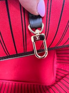 Louis Vuitton Neverfull MM Damier Ebene Tote