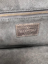 Valentino Garavani Rockstud Glam Lock Shoulder Crossbody Bag metallic bronze