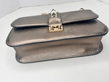 Valentino Garavani Rockstud Glam Lock Shoulder Crossbody Bag metallic bronze