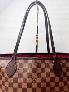 Louis Vuitton Neverfull MM Damier Ebene Tote