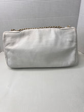 CHANEL Mosaic Large Jumbo large White CC Calfskin Leather Flap shoulder Bag