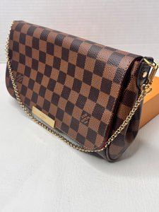 Louis Vuitton Favorite MM Damier Ebene Crossbody