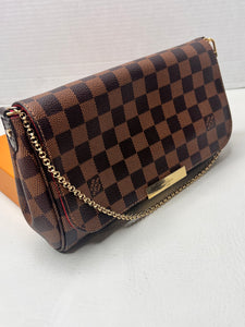 Louis Vuitton Favorite MM Damier Ebene Crossbody