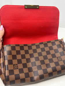 Louis Vuitton Favorite MM Damier Ebene Crossbody