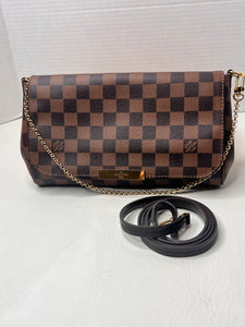 Louis Vuitton Favorite MM Damier Ebene Crossbody