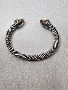 David Yurman Renaissance 7mm cable bracelet - citrine