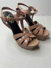 Saint Laurent Ysl Tribute Platform Sandal nude rose sandal heels size 36.5 / 6.5