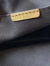BURBERRY Haymarket nova check metallic gold leather hobo shoulder bag