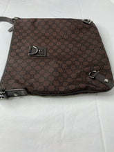 Gucci Abbey D-Ring Guccisimma GG Nylon messenger crossbody bag